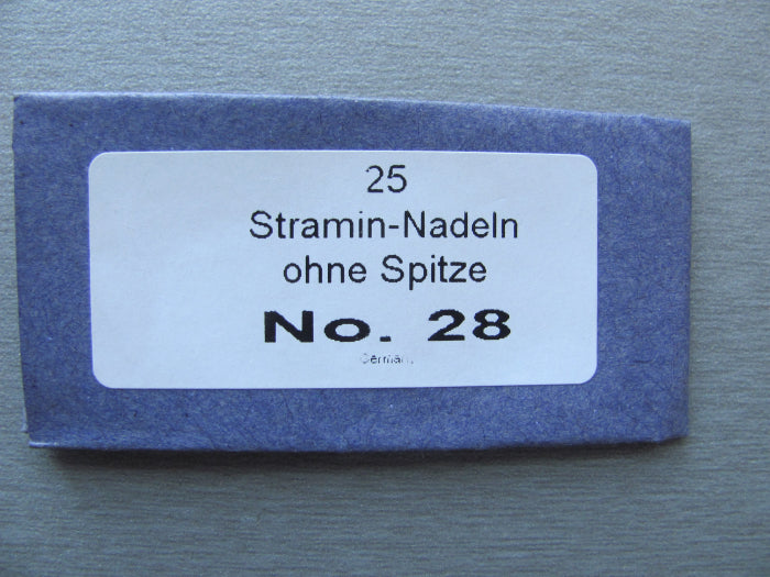 Sticknadel ohne Spitze