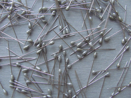 Edelstahl-Stecknadeln 0,59x33mm mit Kunststoffkopf