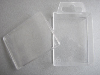 Plastic box with Euro hanger 75x57x25mm