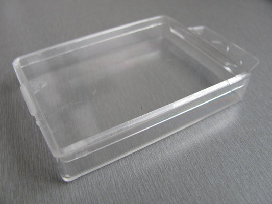 Plastic box with Euro hanger 75x57x14mm