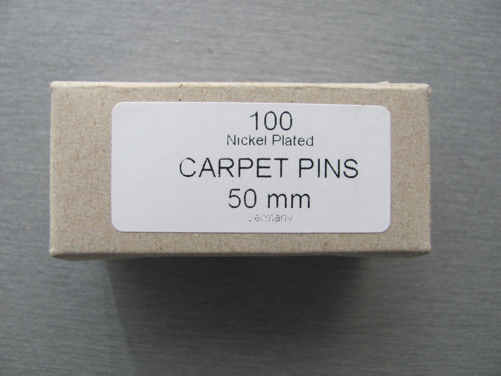 100 Stück Sattlernadeln & Ringstecker 1,60 x 50 mm – Robuste Zuschnittnadel aus Federstahl (Vernickelt)