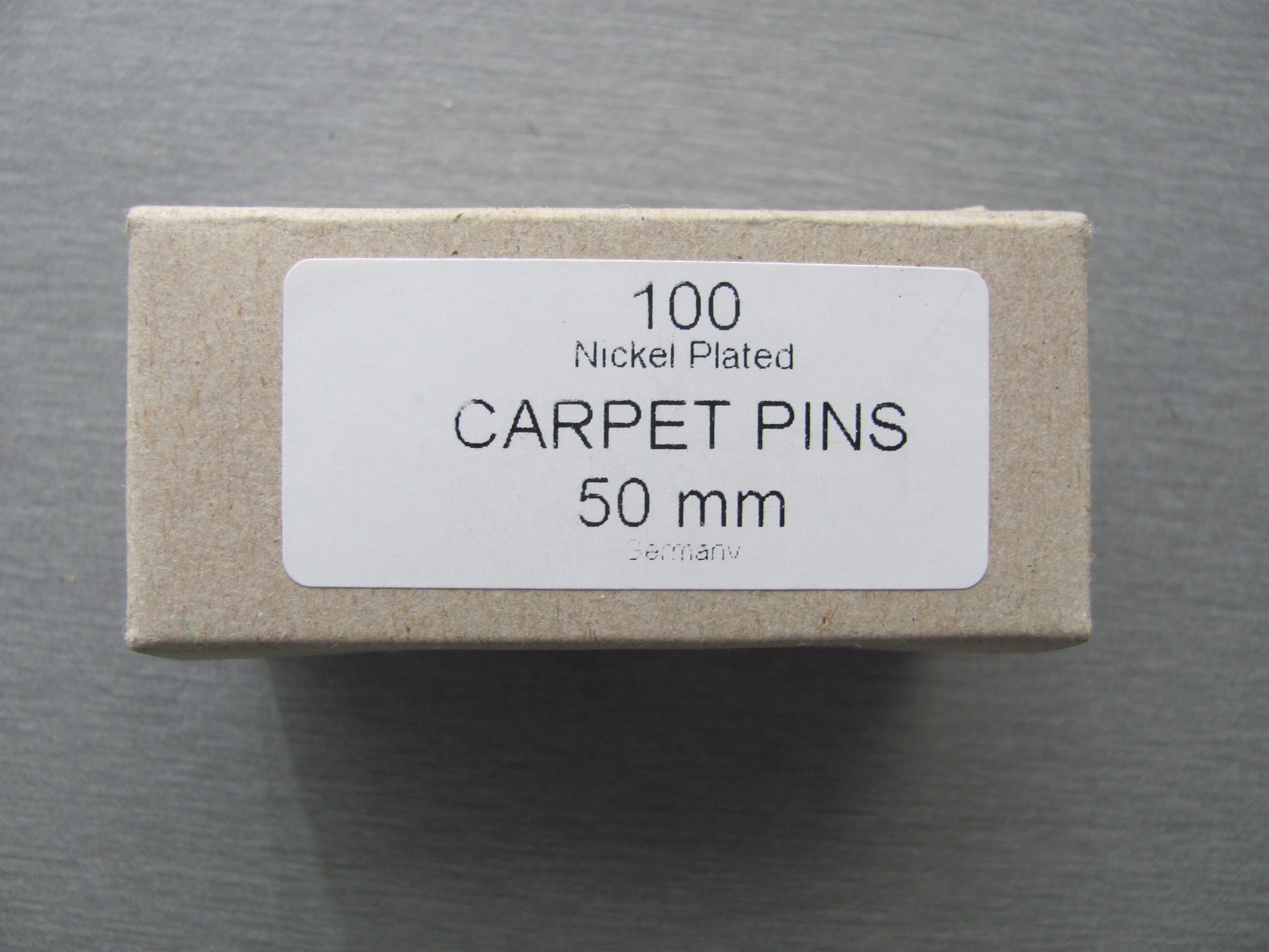 100 Stück Sattlernadeln & Ringstecker 1,60 x 50 mm – Robuste Zuschnittnadel aus Federstahl (Vernickelt)