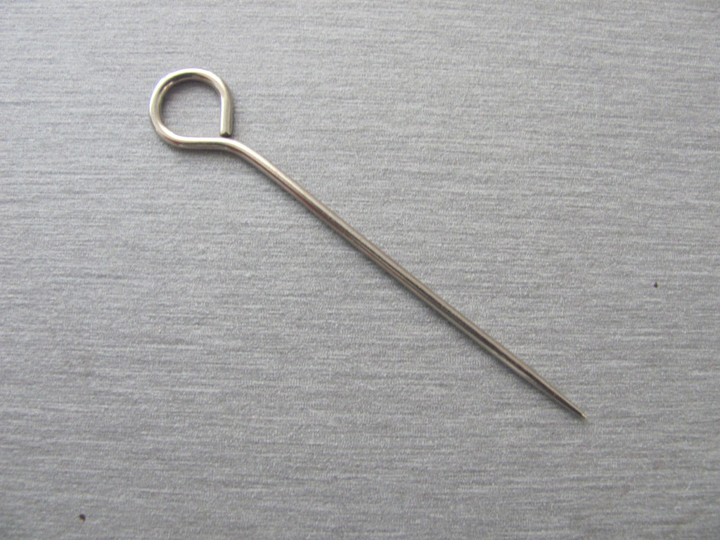 100 Stück Sattlernadeln & Ringstecker 1,60 x 100 mm – Robuste Zuschnitt-Nadel aus Federstahl (Vernickelt) (Kopie) (Kopie) (Kopie)