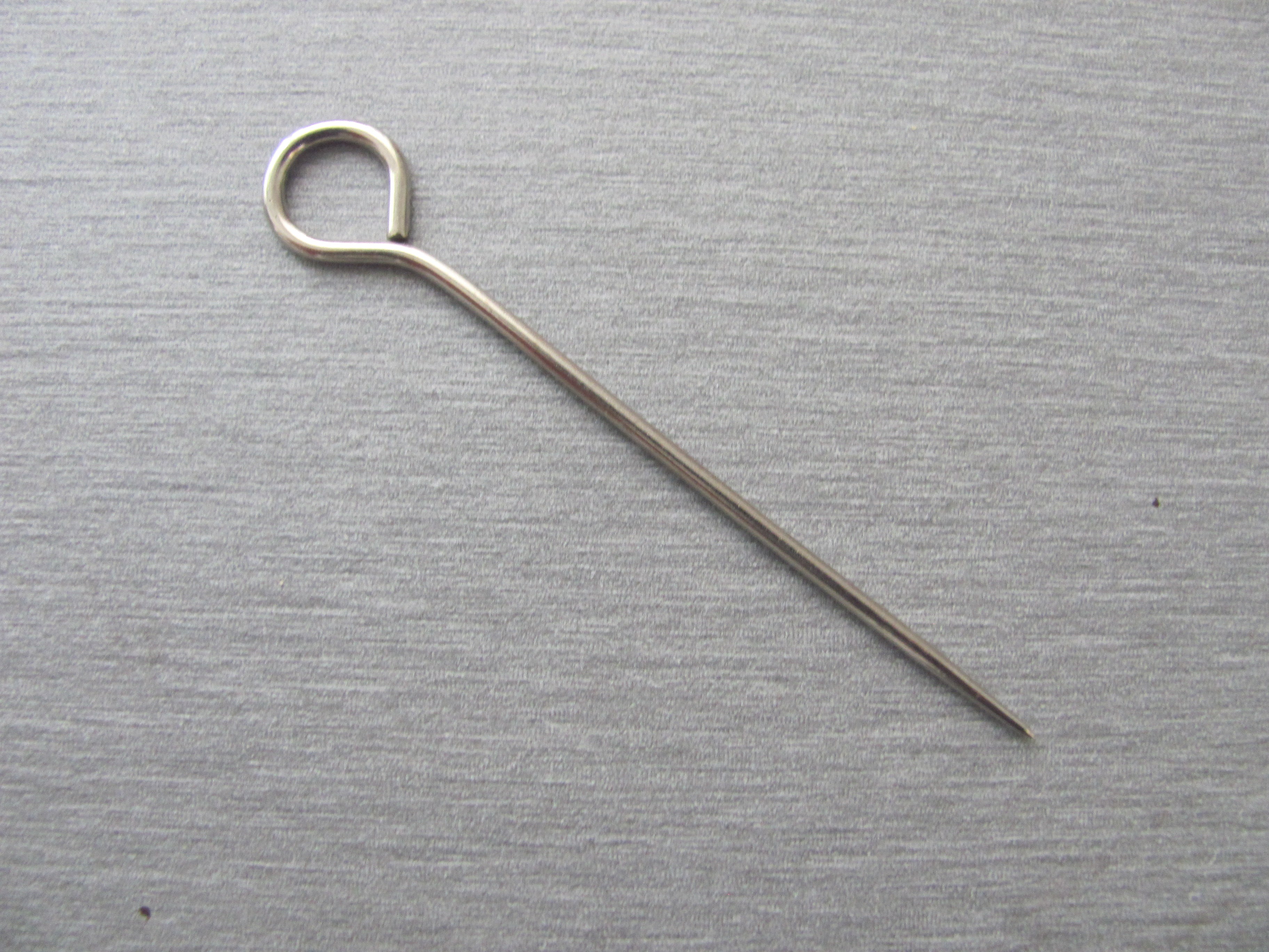 100 Stück Sattlernadeln & Ringstecker 1,60 x 100 mm – Robuste Zuschnitt-Nadel aus Federstahl (Vernickelt) (Kopie) (Kopie) (Kopie)