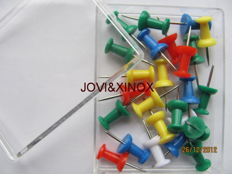 25 Pinnwandnadeln-Stoßnadeln