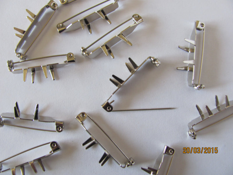 Broschennadel mit Kralle 30 mm