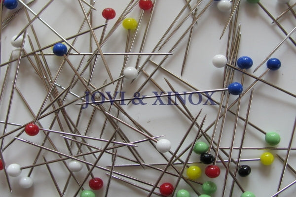 Glaskopfstecknadeln 0,80 x 48mm