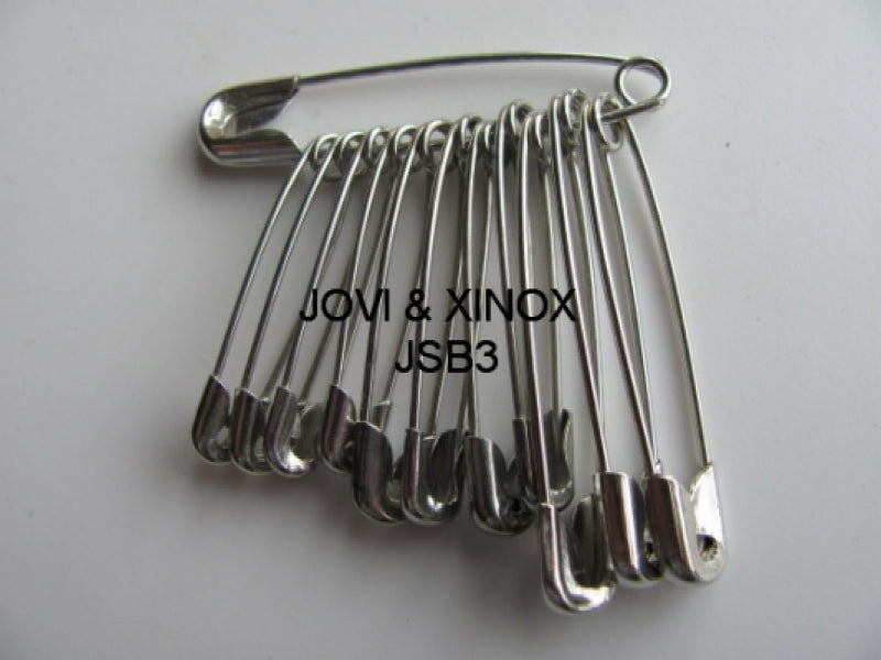 Safety pins DUPLEX 12 pcs. in a bundle