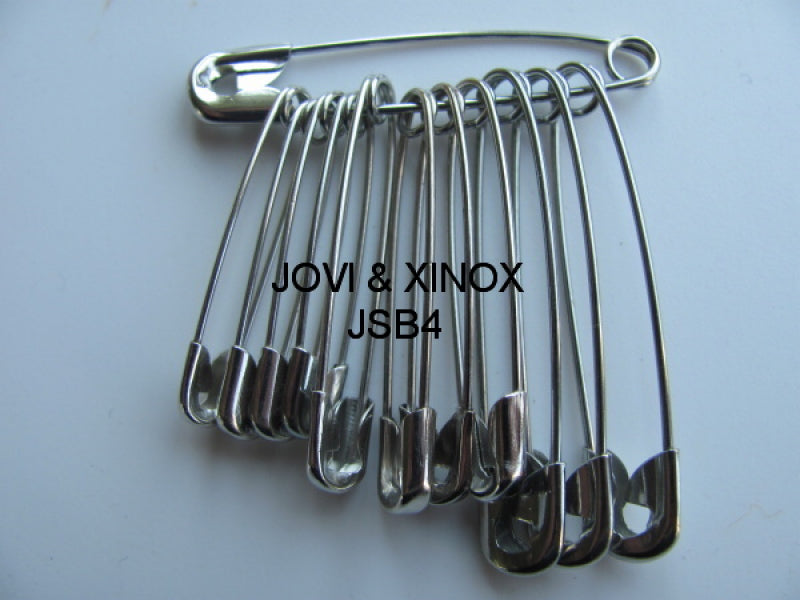Safety pins DUPLEX 12 pcs. in a bundle