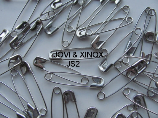 Sicherheitsnadeln DUPLEX silber