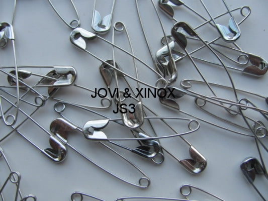 Sicherheitsnadeln DUPLEX silber