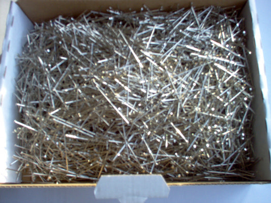 Stahlstecknadeln 0,60x34mm gehärtet vernickelt