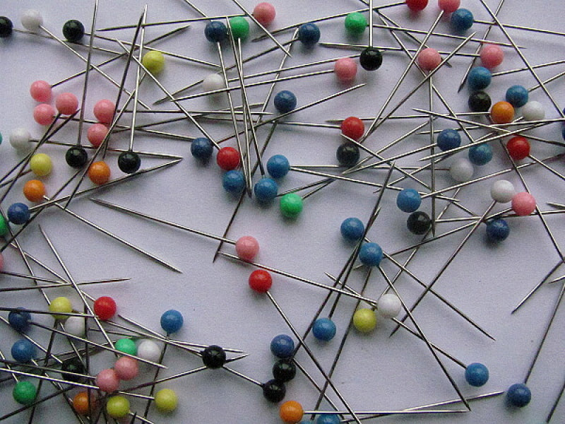  Buntkopfstecknadeln 0,60 x 32mm