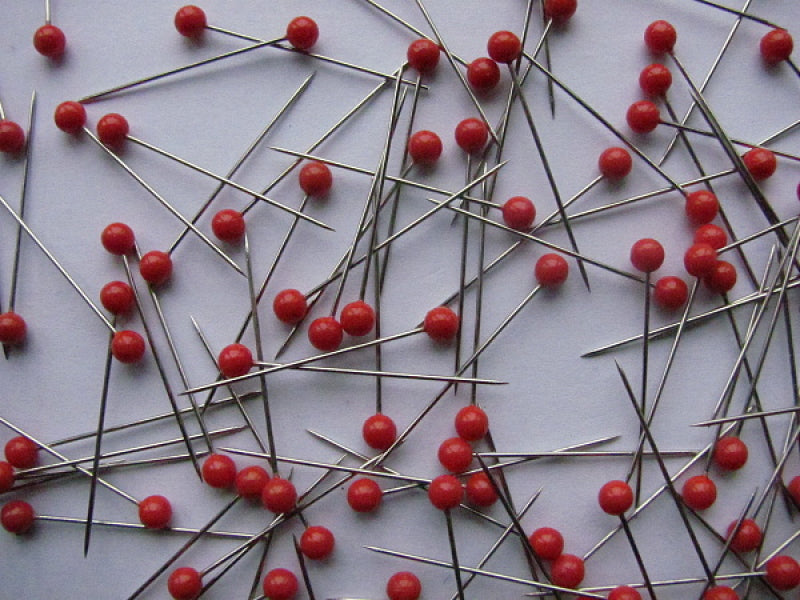  Buntkopfstecknadeln 0,60 x 32mm